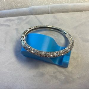 Brighton hinged crystal bangle